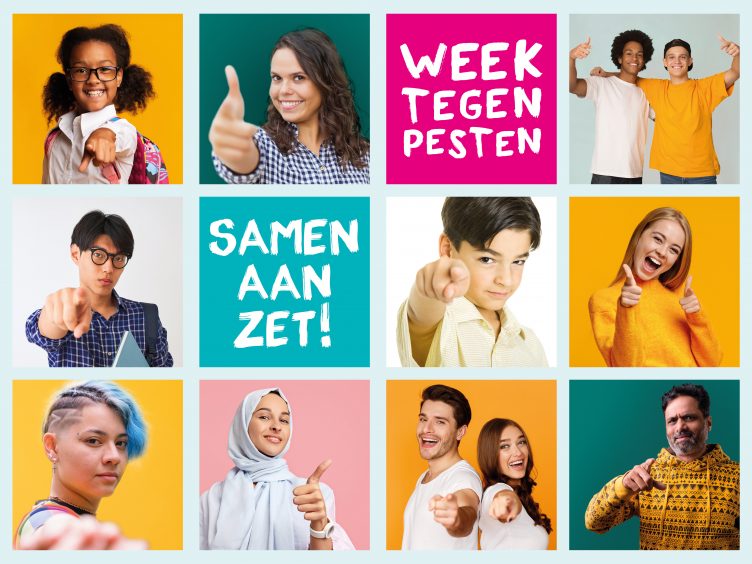 week tegen het pesten, samen aan zet