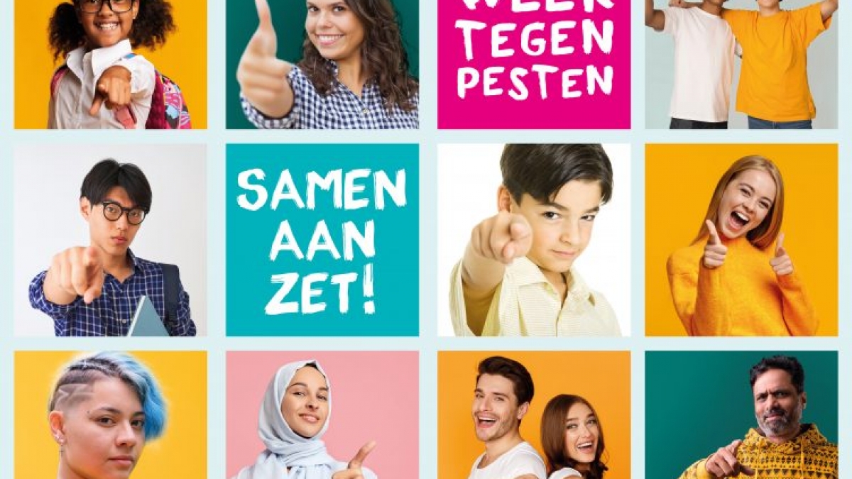 week tegen het pesten, samen aan zet